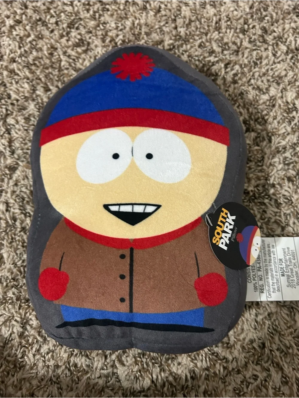 South Park Stan Plush Pillow